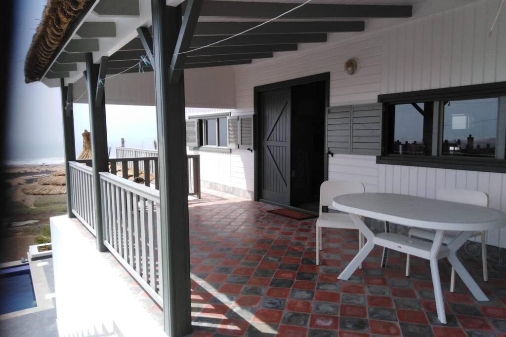 2 Bungalows Avec Vue Sur Mer Et Piscine Partagee Oualidia Exteriör bild